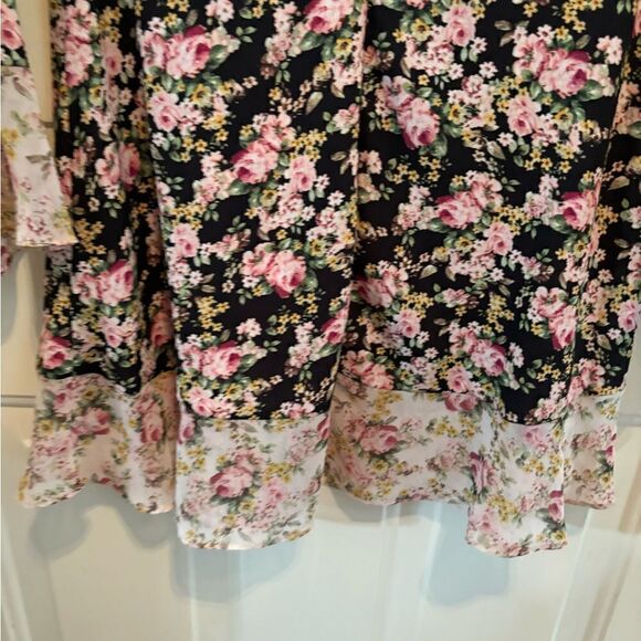 TopShop Floral Lightweight Dress size 4 - Picture 4 of 6
